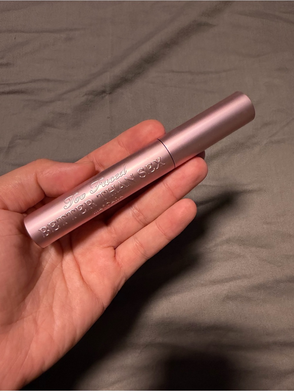 Too Faced Better Than Sex Mascara — Metallic Pink Tube